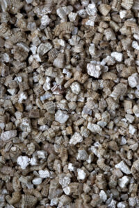 Close-up image of vermiculite.