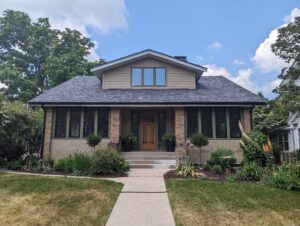 Image of roof after repair.